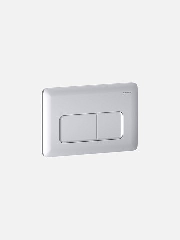 Клавиша смыва Wellsee Module, акрил, цвет хром матовый 129550000