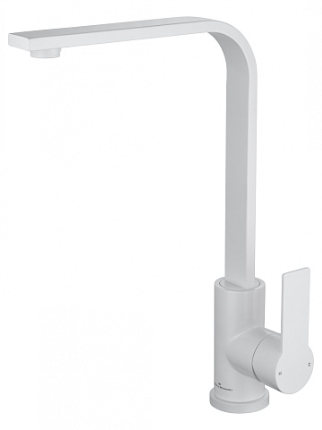 Смеситель для кухни WONZON & WOGHAND, Белый матовый WW-AE4550-MW