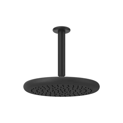 Gessi Goccia Верхний душ для потолочного крепления Ø306мм, цвет: черный, 33766#299
