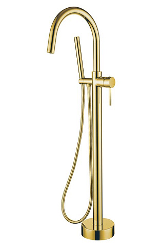 Смеситель напольный Boheme Uno GOLD 469-G