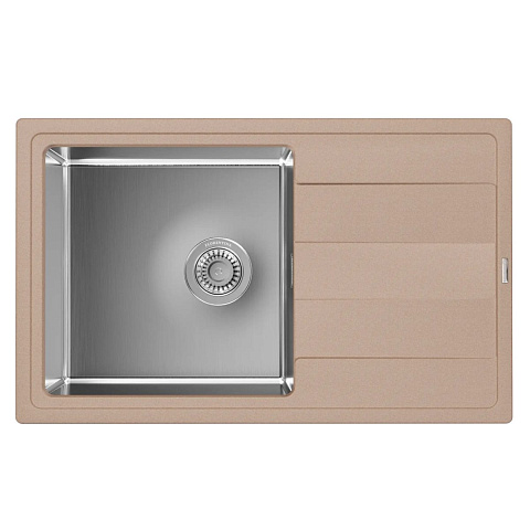 Кухонная мойка Florentina Комби 780 FS 21.395.D0780.107, песочный