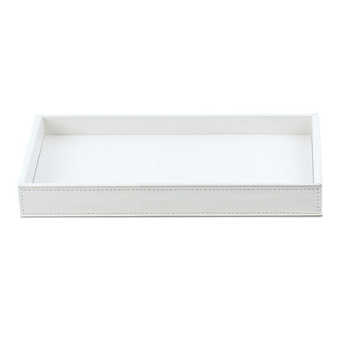 Decor Walther Brownie Tab M Лоток универсальный 22x10.5см, цвет: белая кожа, 0930050