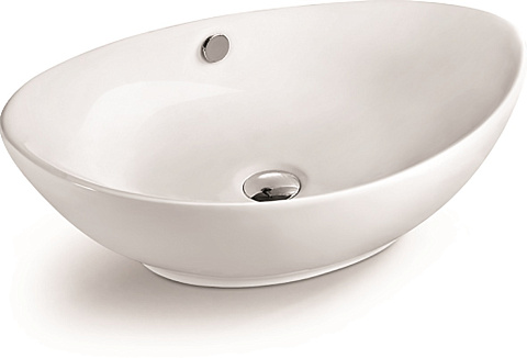 Раковина керамическая (накладная) SantiLine SL-1021