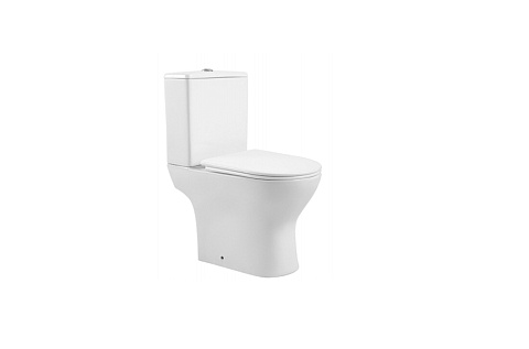 Унитаз-компакт Aquatek Леон AQ2785T-00 с сиденьем Soft Close