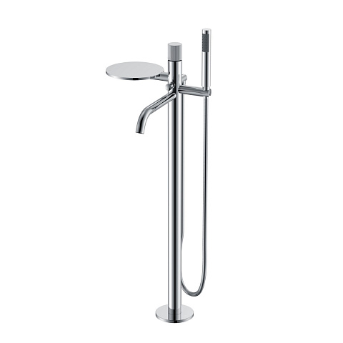 Смеситель Boheme STICK напольный CHROME LINEA 129-CRCR.3