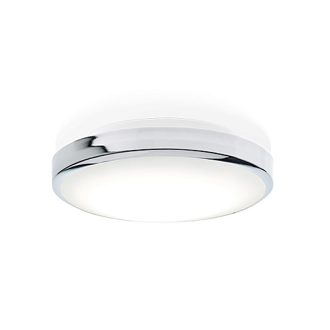 Decor Walther Glow 28 N LED Светильник потолочный 28x9.5см, светодиодный, 1x LED 22W, цвет: хром, 0219000