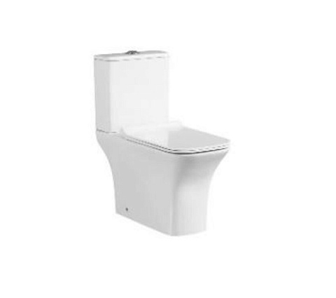 Унитаз напольный безободковый (сиденье микролифт) SantiLine SL-5023