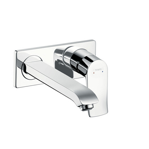Hansgrohe HG Metris Смеситель для раковины встраиваемый, излив 225мм, цвет: хром, 31086000