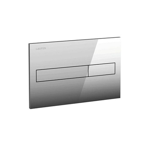 Laufen Installation System LIS Смывная клавиша, двойной смыва, цвет хром глянцевый, 8.9566.1.004.000.1