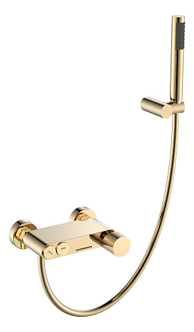 Смеситель Boheme STICK для ванны GOLD TOUCH GOLD 123-GG.2