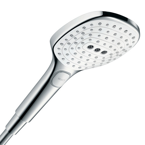 Hansgrohe HG Raindance Select 120 Air Ручной душ, 3jet (RainAir, Rain, Whirl), EcoSmart, G1/2, цвет: хром, 26521000