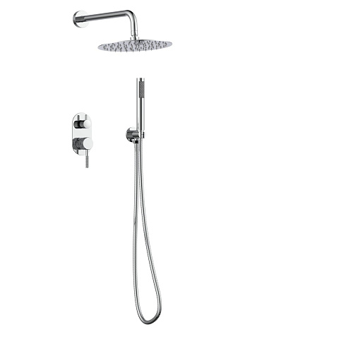 Душевой комплект встраиваемый Gid Edessa L070-CH-VD2, хром