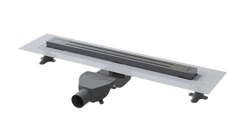 Душевой лоток Boheme Premium Trendy 60см, нерж.сталь GUN METAL 983-60-GM