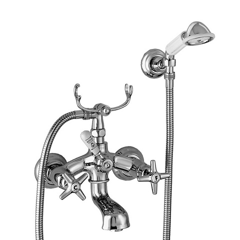 Stella Italica Смеситель для ванны 3274/305/6 с ручным душем, цвет: хром, IT 02204 CR00