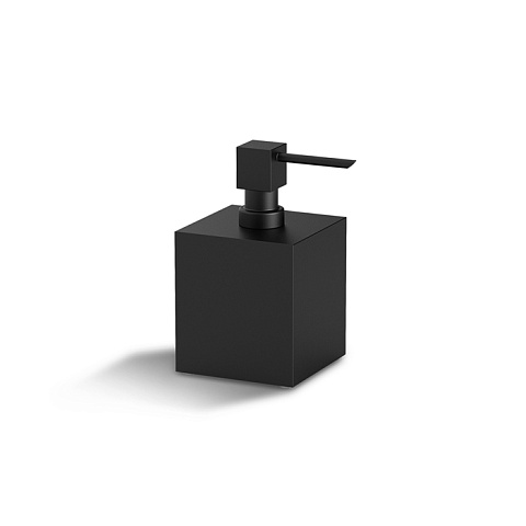 Decor Walther Cube DW 475 Дозатор для мыла, настольный, цвет: черный матовый, 0825060