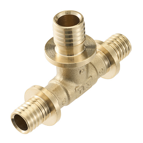 Тройник TECEspring AX 90* редукционный 20 х 16 х 16, латунь 760508S