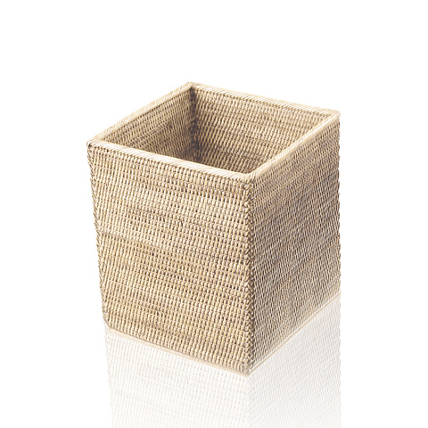 Decor Walther Basket QK Корзина для бумаги 25x25x30см, цвет: ротанг светлый, 0927391