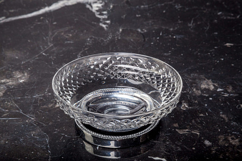 Мыльница ХРОМ Boheme Crystal Luxury Options 10204