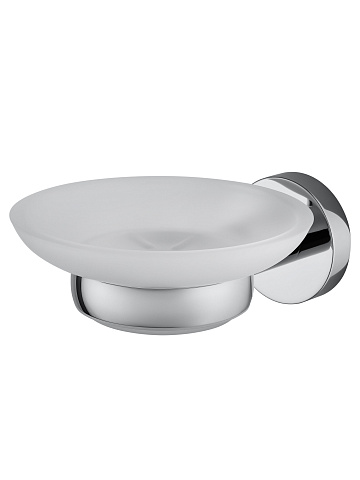 Мыльница с держателем WONZON & WOGHAND EASY, Хром WW-8122
