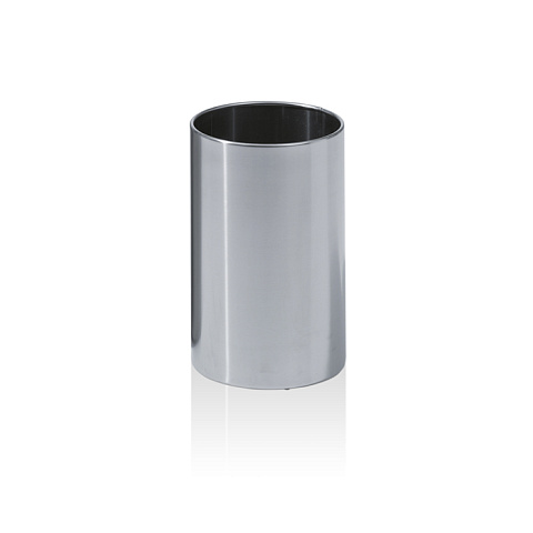 Decor Walther DW 104 Корзина для бумаги 20xh32см, цвет: сталь полированная, 0603570