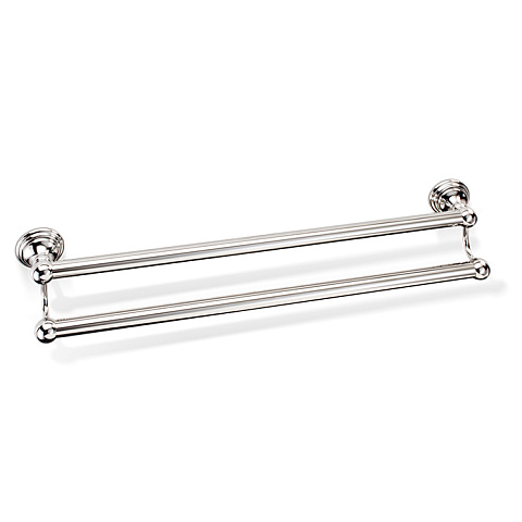 Decor Walther Classic HTD60 Полотенцедержатель двойной 60см, цвет: никель полированный, 0510530