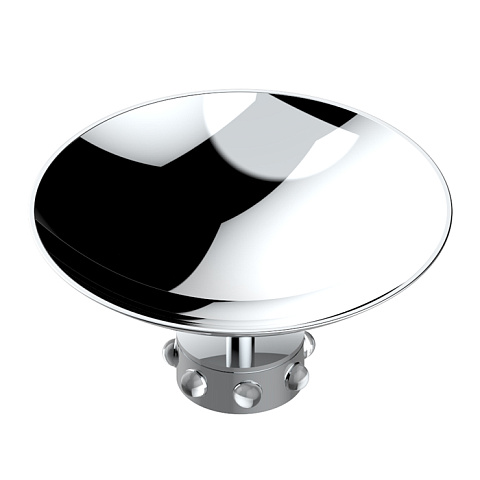 THG MOSSI CRISTAL CLAIR Мыльница металлическая ø150 мм., настольная, цвет хром, A2N-A02-544GM