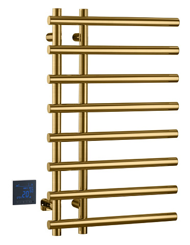 Полотенцесушитель электрический круглый сухой Boheme BRONZE 722-BR