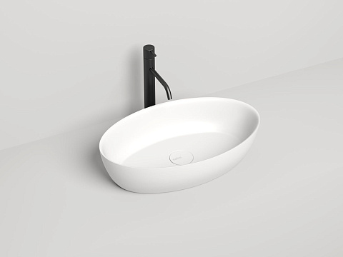 Раковина накладная Salini Alda 01 110611G, S-Sense, глянцевая поверхность