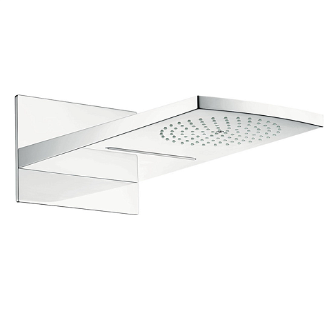 Hansgrohe HG Raindance Rainfall Верхний душ 180, 2jet (RainAir, ливневая струя), настенный, цвет: хром, 28433000