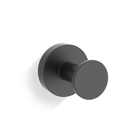 Decor Walther Basic HAK4 Крючок, цвет: черный матовый, 0530460