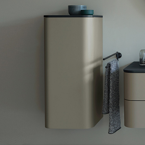 Duravit Happy D.2 Plus Декоратиный топ 403x364x16мм для шкафа # HP1260, HP1261, цвет: Графит суперматовый, HP030008080
