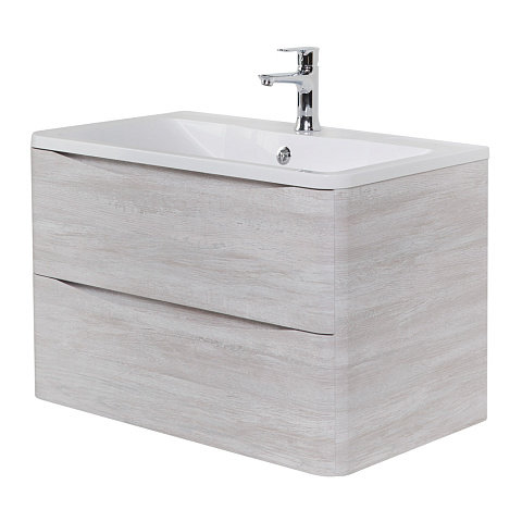 Тумба под раковину BelBagno Acqua 80 см, Rovere Vintage Bianco
