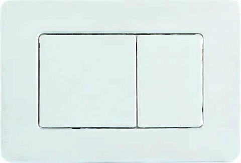 Кнопка для инсталляции, нерж.сталь Boheme MATT WHITE 650-MW