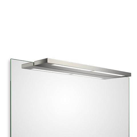 Decor Walther Slim 1-60 N LED Светильник на зеркало 60x10x2см, светодиодный, 1x LED 32.8W, цвет: никель сатинированный, 0419234