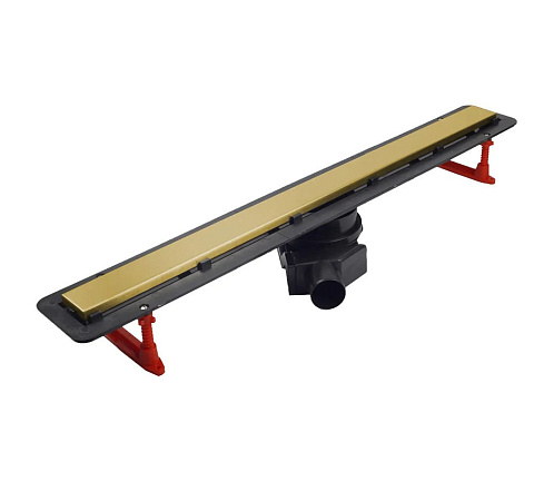 Душевой лоток PESTAN Confluo Frameless Line 300, золото