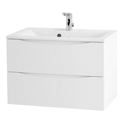 Тумба под раковину BelBagno Marino 75 см, Bianco Opaco