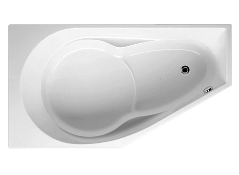 Акриловая ванна RIHO Yukon Plug & Play R 160х90