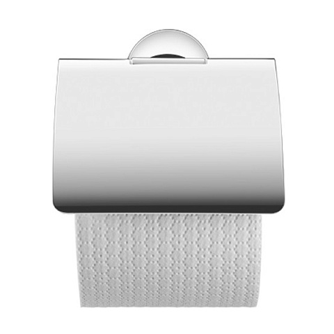 Duravit Starck T Держатель туалетной бумаги с крышкой настенный цвет хром, 0099401000