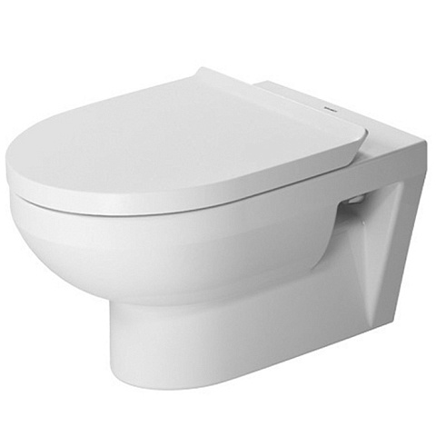 Duravit Durastyle Basic Унитаз подвесной 256209, 540х365 мм, безободковый, с сиденьем 002079 микролифт, цвет: белый (СПЕЦЦЕНА с нашего склада), 45620900A1 (256209+002079)