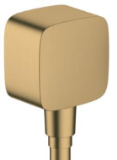Шланговое подсоединение шлиф,бронза Hansgrohe Fixfit 26457140