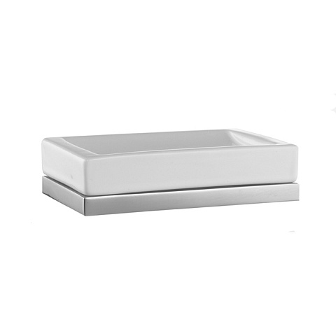 Stella Bamboo Quadro Мыльница настольная 1024/P026 цвет: хром, BQ 10103 CR00