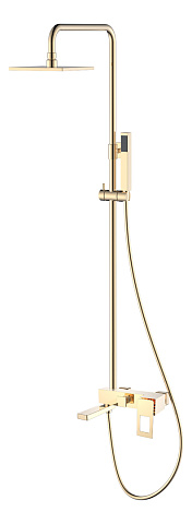 Стойка для душа Boheme Q GoldGold (комплект) 148-GG