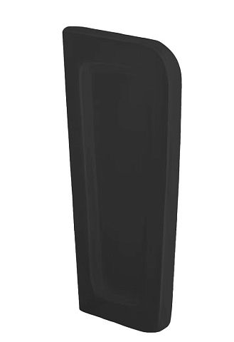 Перегородка для писсуара (черная матовая) SantiLine SL-6007MB