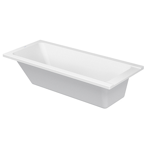 Duravit D-Code Ванна акриловая 1700х750 мм см, встраиваемая, с 1 наклоном для спины, выпуск в зоне ног, цвет белый (Спец.цена из наличия), 700100000000000