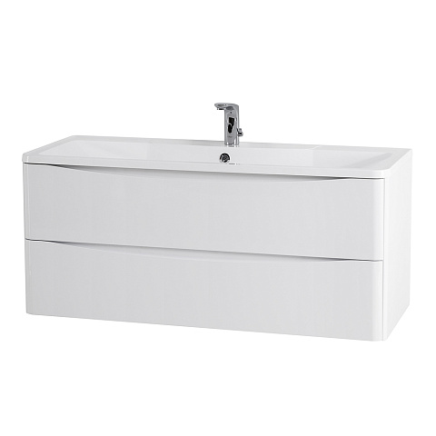 Тумба под раковину BelBagno Acqua 120 см, Bianco Lucido