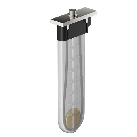 Hansgrohe HG sBox Внешняя часть с прямоугольной розеткой, монтаж на край ванны, цвет: хром, 28010000