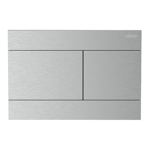 Кнопка смыва ABBER AC0127MCH матовый хром