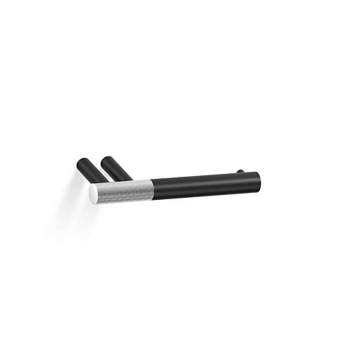 Decor Walther Club TPH1 Держатель туалетной бумаги, цвет: черный матовый / хром, 0855860