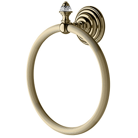 Devon&Devon Devon Diamond Полотенцедержатель кольцо, цвет светлое золото, WHD507OT