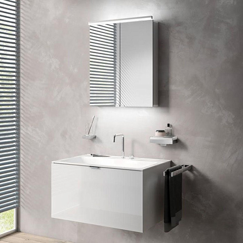 Emco Vanity units Раковина (мин. литье), 1200х522 мм, для тумб 9583 274 21 и 9583 275 21, с 1 отв., цвет белый (СО склада продаем с базой 9583 274 21), 9577 114 21